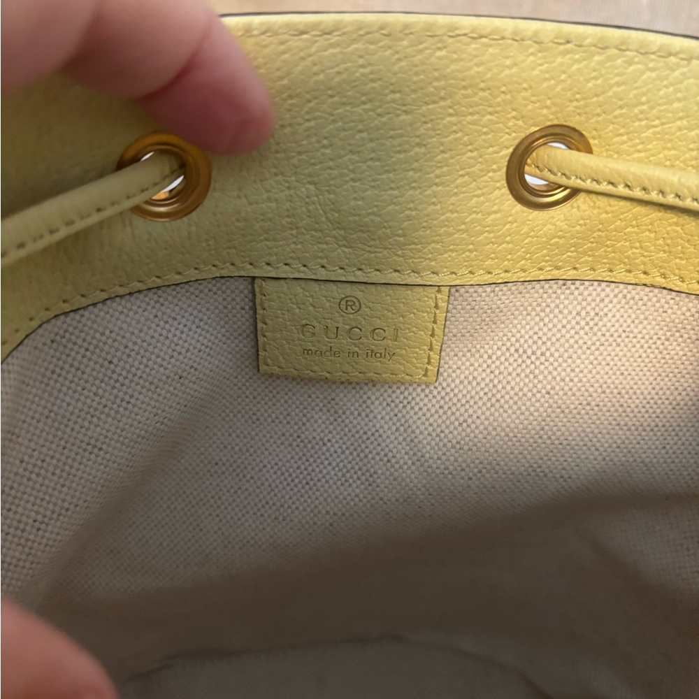 Gucci jumbo GG mini bucket shoulder/crossbody bag - Picture 6 of 7